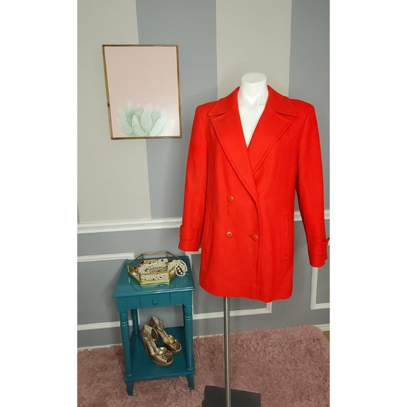 Pendleton Coat, Pea Coat Women, Short Wool Coat - Picture 4 of 6